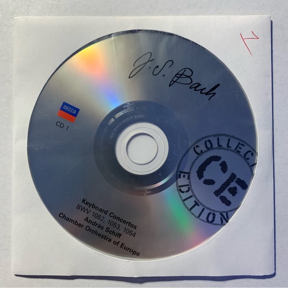 Complete Keyboard Concertos by Peter Serkin CD Bach 2010 Decca AS IS NO BOOKLET - Picture 3 of 6